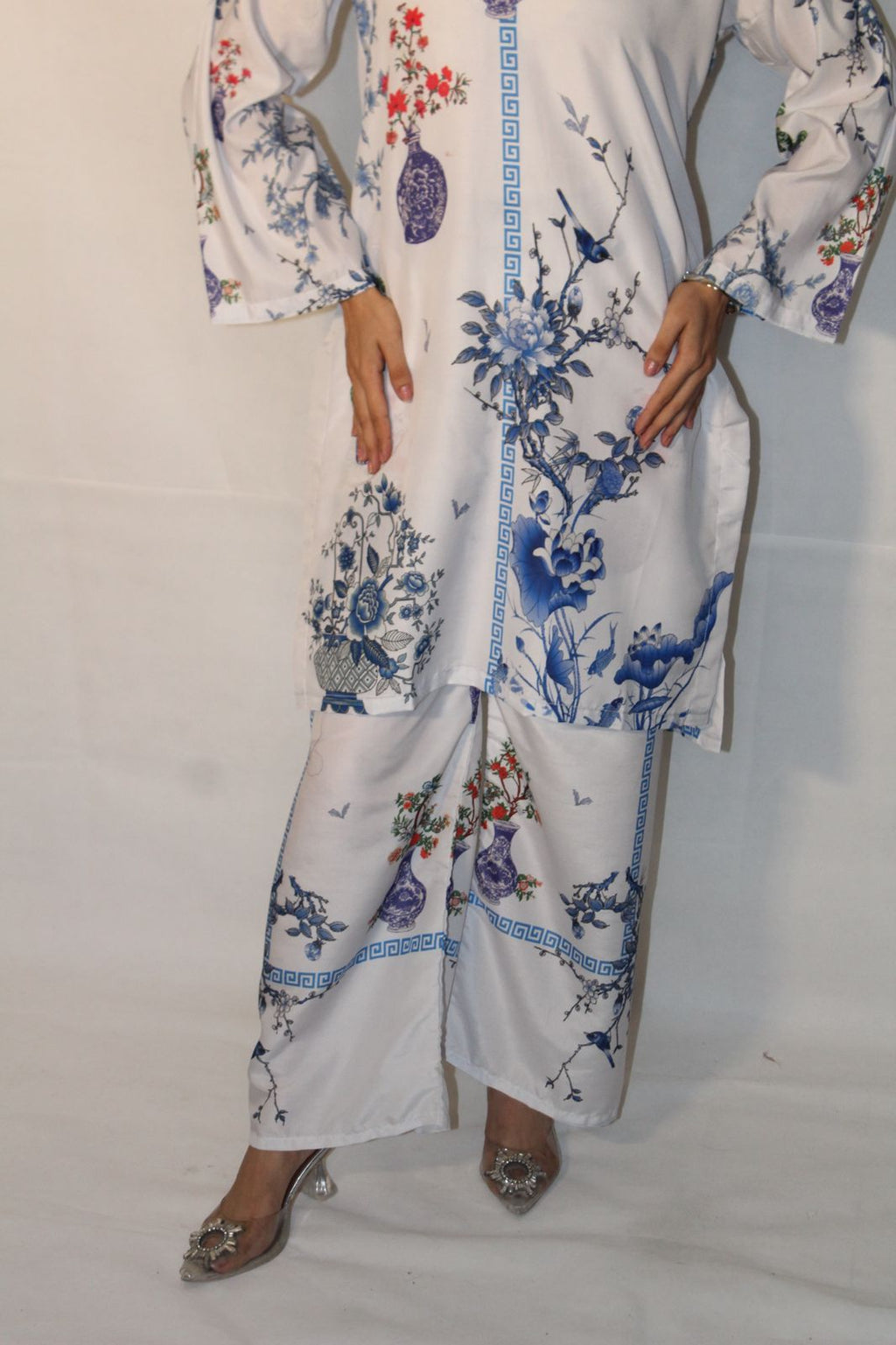 Azure Vase 2-Piece Ensemble