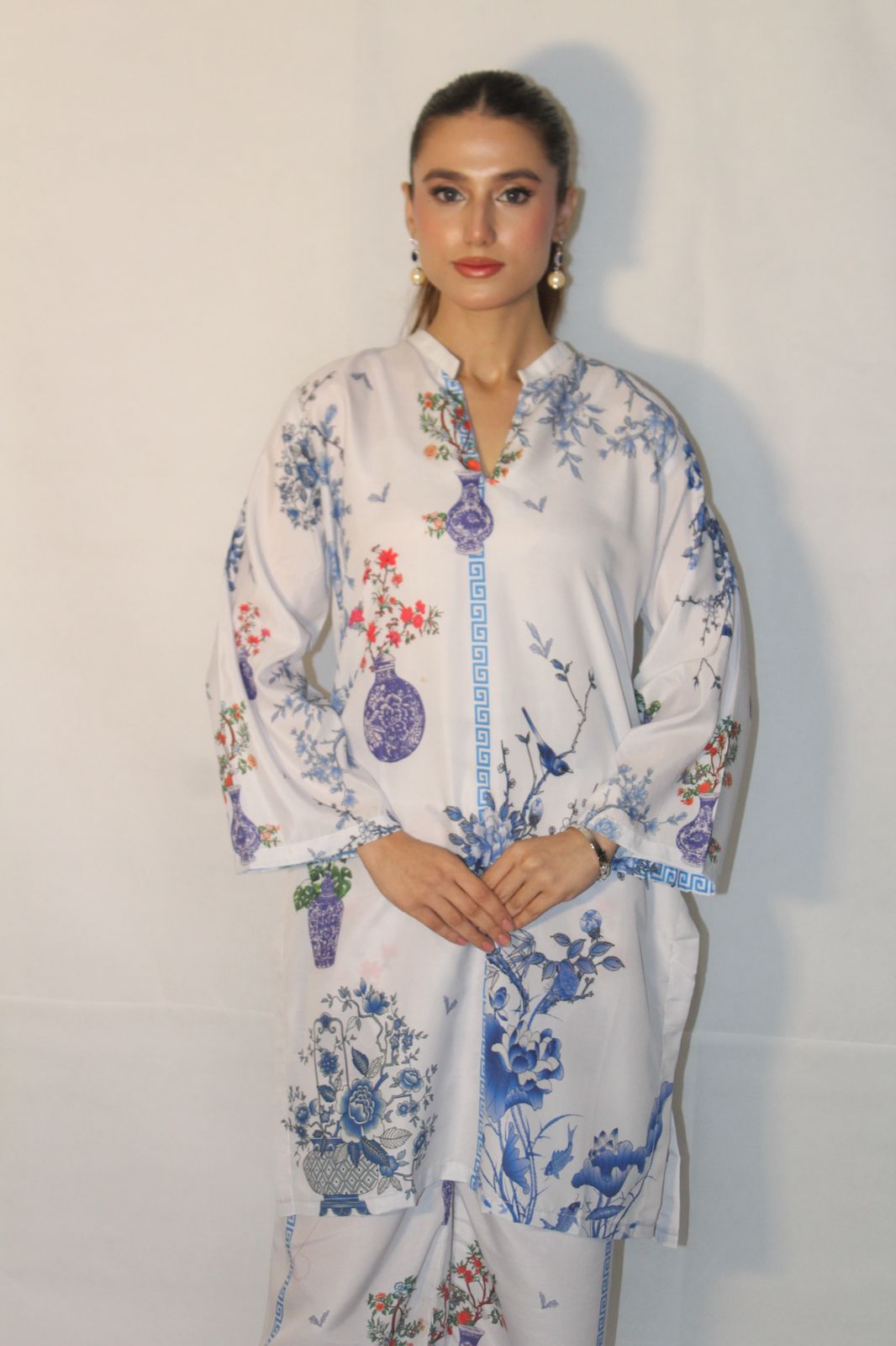 Azure Vase 2-Piece Ensemble