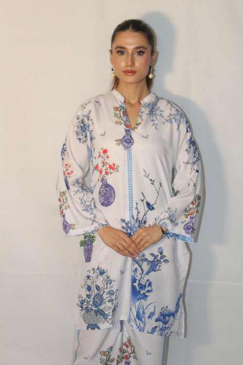 Azure Vase 2-Piece Ensemble